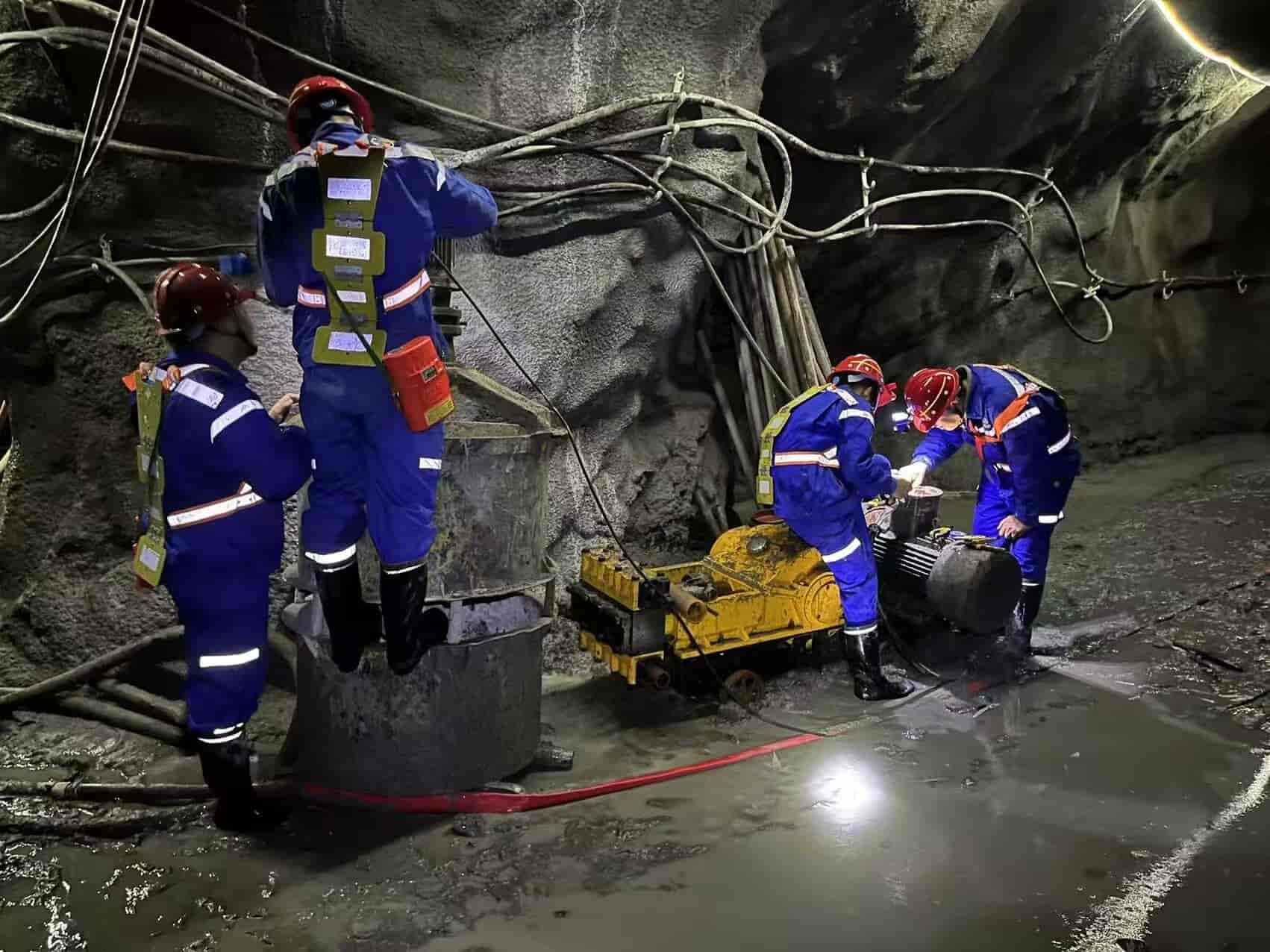 矿井下帷幕灌浆