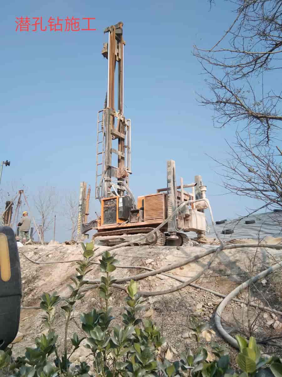 基坑支护-潜孔钻施工