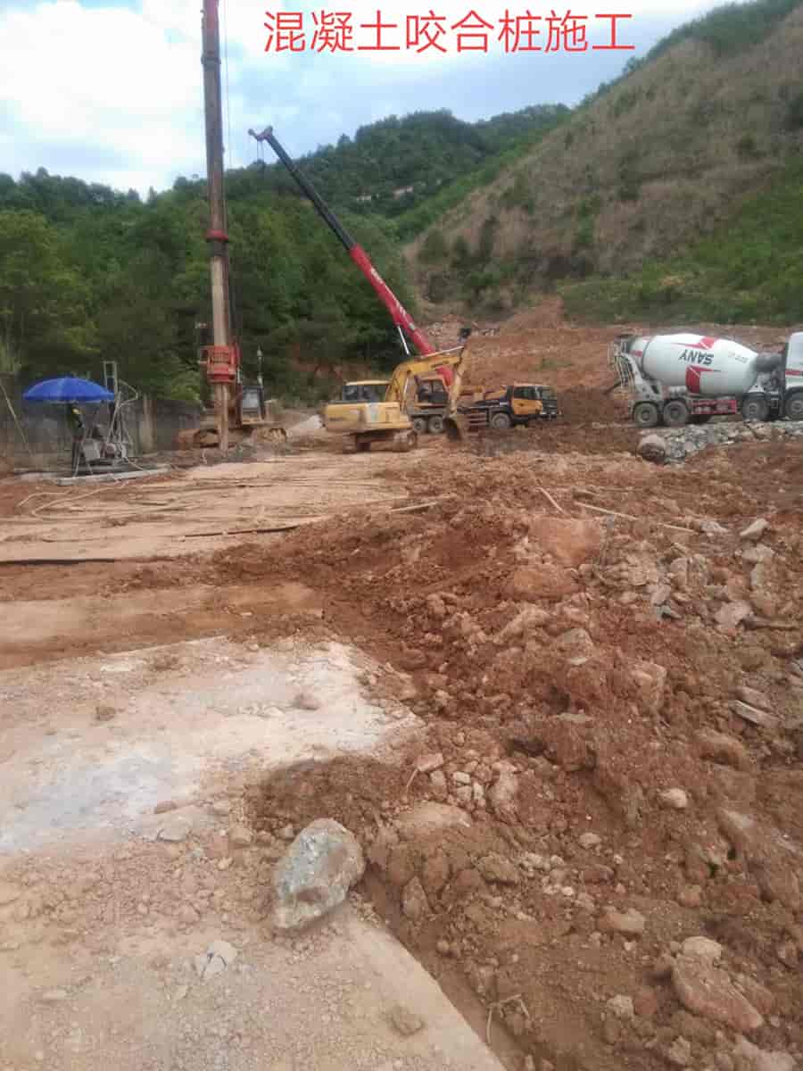 桩基工程-混凝土咬合桩施工